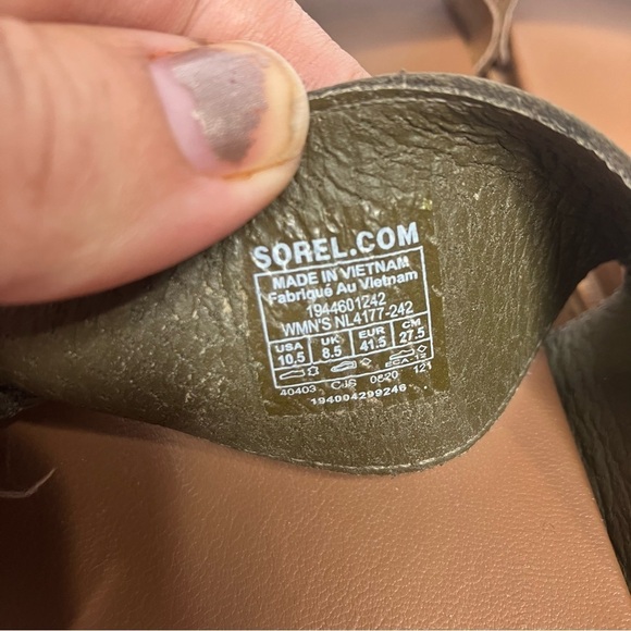 Sorel Roaming Buckle slide sandals size 10.5 - Picture 8 of 9